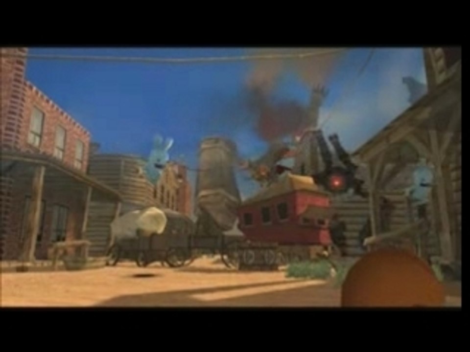 Rayman contre les lapins crétin