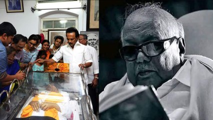 ஒருமுறை இப்போதாவது அப்பா என்று அழைக்கட்டுமா தலைவரே - ஸ்டாலின்