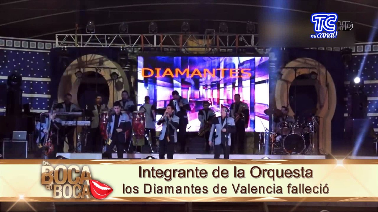 Integrante de la Orquesta los Diamantes de Valencia falleció - Vídeo  Dailymotion