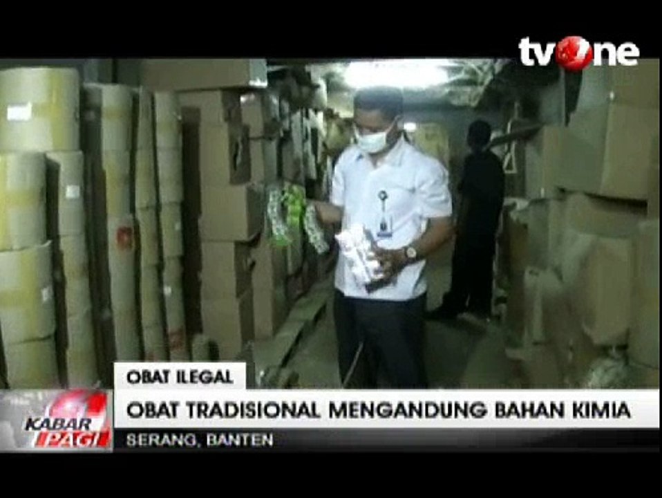 BPOM Gerebek Pabrik Obat Tradisional Ilegal