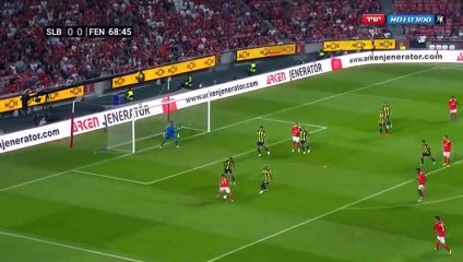 Franco Emanuel Cervi Goal - Benfica vs Fenerbahce 1-0 07/08/2018