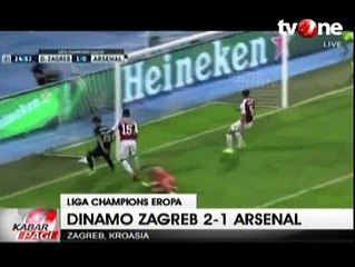 Arsenal Tersungkur di Markas Dinamo Zagreb