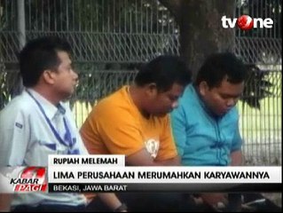 Lima Perusahaan di Kabupaten Bekasi Merumahkan Karyawannya
