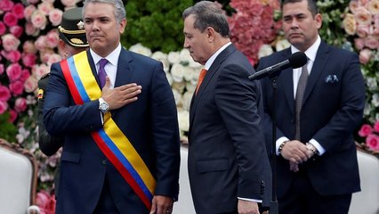 Iván Duque jura su cargo como presidente de Colombia