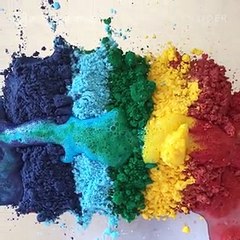 You can turn your bath into a rainbow with this bath bomb