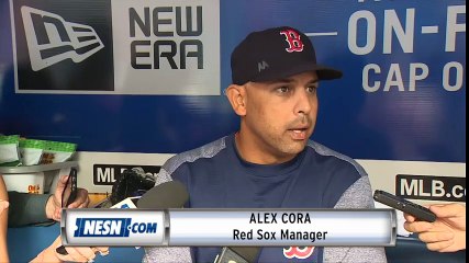 Alex Cora on Jerry Remy's health, Chris Sale's status and Bill Belichick