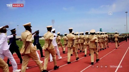 Somali Türk Görev Kuvveti Komutanlığında mezuniyet heyecanı