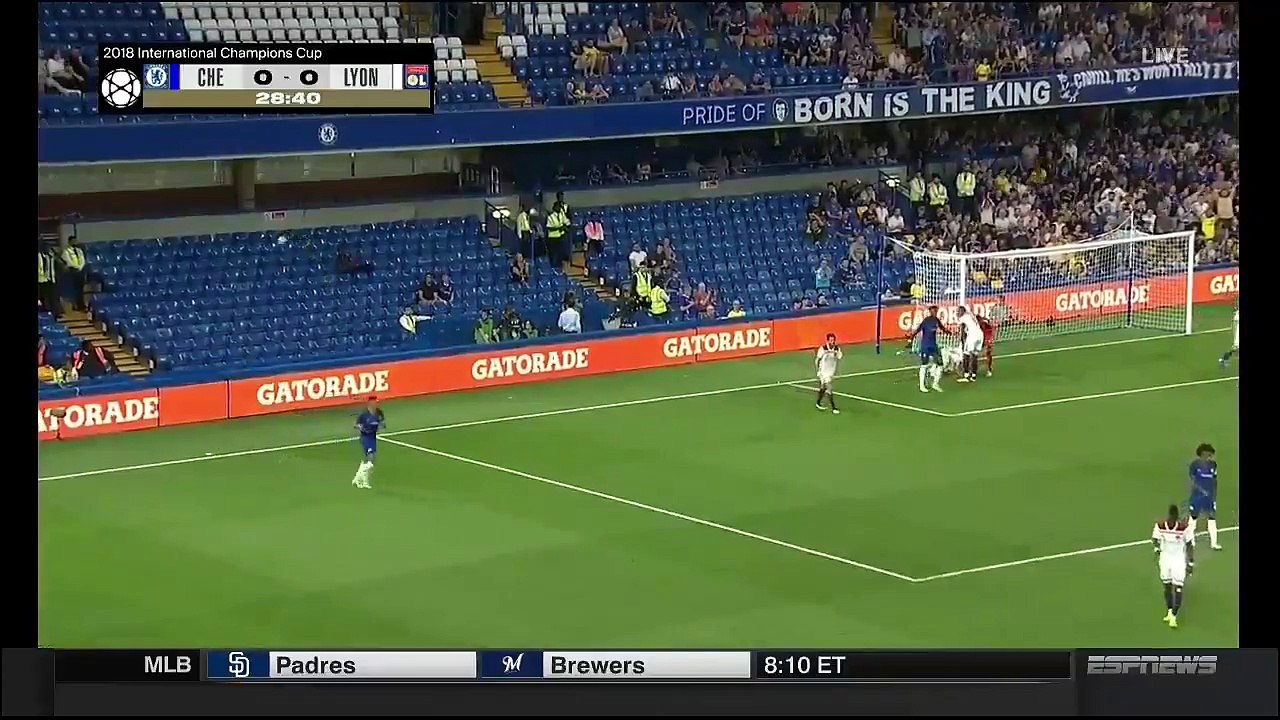 CHELSEA VS OLYMPIQUE LYON 0 - 0 HIGHLIGHTS  AND GOALS