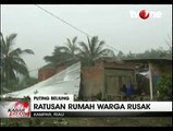 Ratusan Rumah di Kampar Rusak Diterjang Puting Beliung