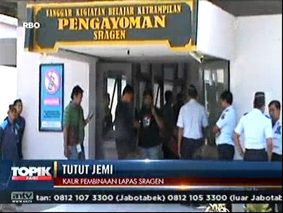 Dikawal Ketat Densus 88, Dua Napi Tiba di LP Sragen
