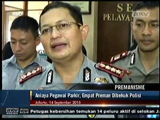 Aniaya Pegawai Parkir, Empat Preman Dibekuk Polisi