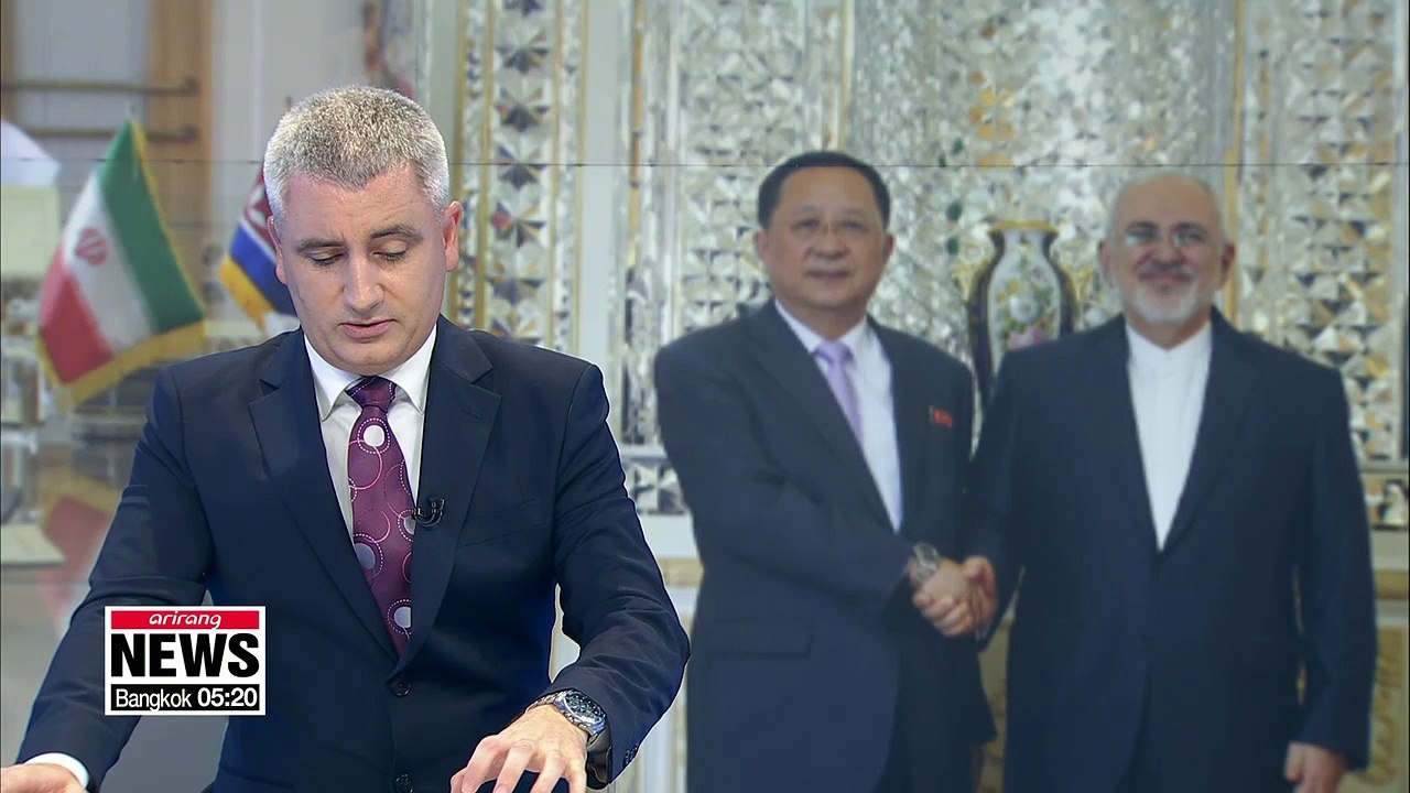 Foreign ministers of North Korea, Iran meet as U.S. re-imposes sanctions against Tehran