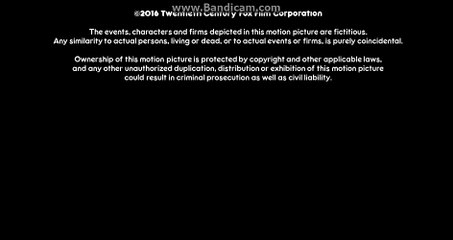 20th Century Fox Final Notice (Iceland, 2016) (Custom)