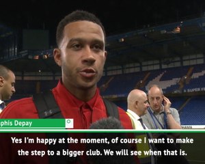 I want to move to a bigger club - Depay