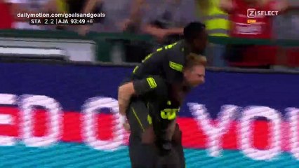 Renaud Emond Penalty Goal - Standard Liege vs Ajax  2-2  07/08/2018