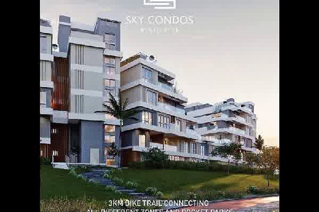 Apartment at Sky condos Sodic New Cairo