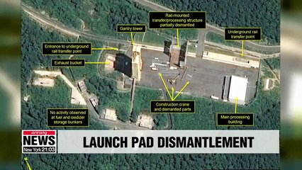 More progress in dismantlement of key facilities at Pyongyang's missile test site: 38 North