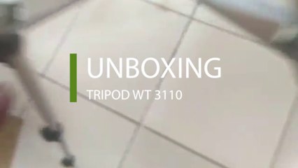 UNBOXING & REVIEW TRIPOD WEIFENG 3110
