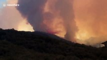 Holy Fire scorches 4,000 acres in Orange County