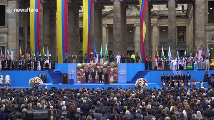 Ivan Duque sworn in as Colombia's next president