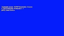 Complete acces  TCP/IP Illustrated, Volume 1: The Protocols: Protocols v. 1 (APC)  Best Sellers