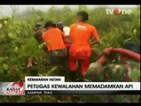 Peralatan Terbatas, Petugas Kesulitan Padamkan Api di Riau