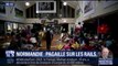 Normandie: ces voyageurs ont passé la nuit en gare à cause des orages