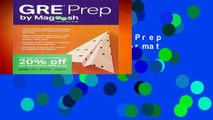 New Releases GRE Prep by Magoosh  Any Format