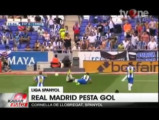 Real Madrid Pesta Gol Atas Espanyol