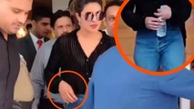 Priyanka Chopra REMOVES Her Engagement Ring On Being Spotted By Paparazzi At The Delhi Airport