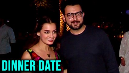 Beautiful Dia Mirza On A Dinner Date With Husband Sahil Sangha