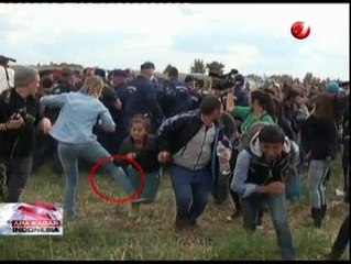 Imigran yang Ditendang Wartawati Hungaria Ternyata Pelatih Sepakbola