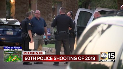 Phoenix police officer fires weapon at armed woman