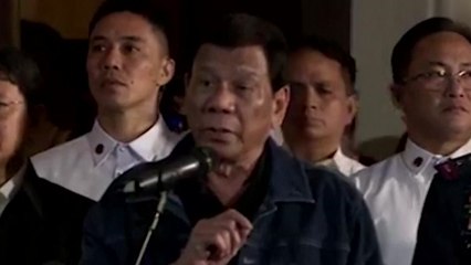 두테르테의 살벌한 경고..."살해 지시할 수도" / YTN