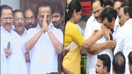 உடைந்து கதறி அழுது நன்றி கூறிய ஸ்டாலின்- வீடியோ