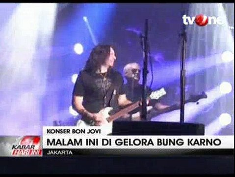 Konser Bon Jovi di Senayan Berjalan Sukses