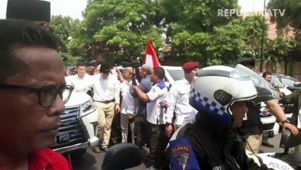 Momen Prabowo Datang ke KPU
