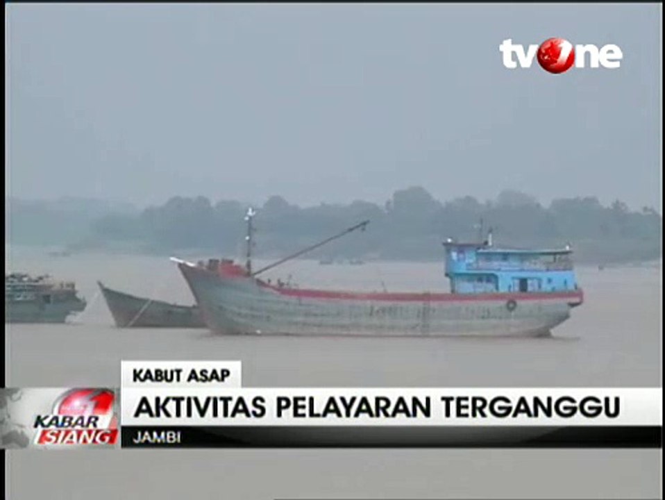 Kabut Asap Ganggu Jarak Pandang di Riau, Sumsel, dan Jambi