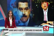 Estados Unidos: Jaime Bayly vuelve a burlarse de Maduro
