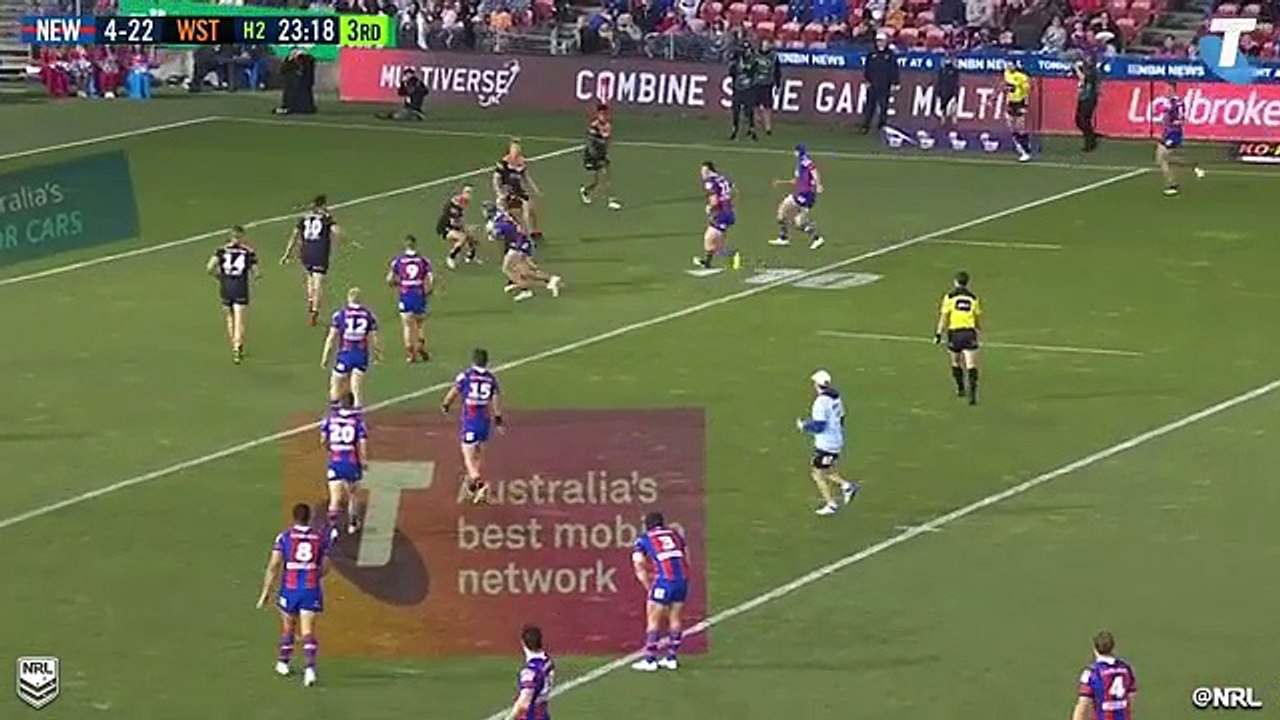 L'énorme cad-deb de Kalyn Ponga en NRL