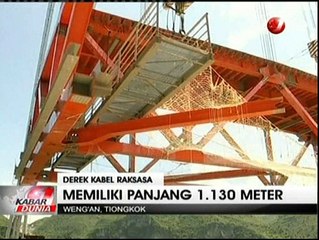 Derek Kabel Raksasa untuk Pembangunan Konstruksi Jembatan