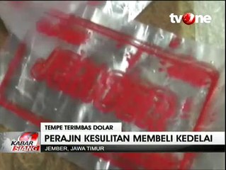 Harga Kedelai Melonjak, Perajin Tempe Terancam Bangkrut