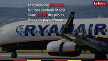 Grève des pilotes de Ryanair : plus de 55 000 passagers touchés