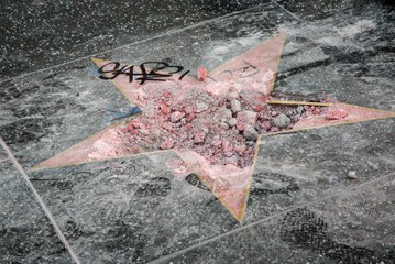 L' étoile Trump enlevée du Walk of Fame d'Hollywood