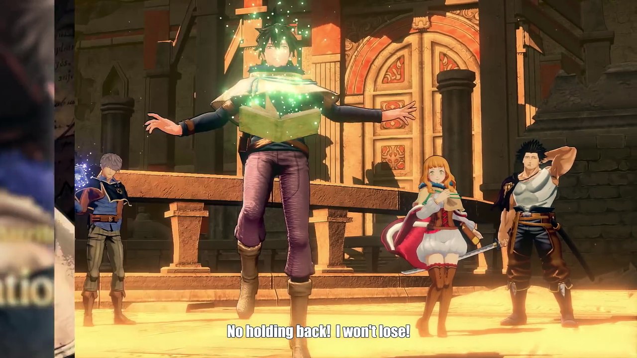 Black Clover Quartet Knights - Trailer de présentation de Yuno