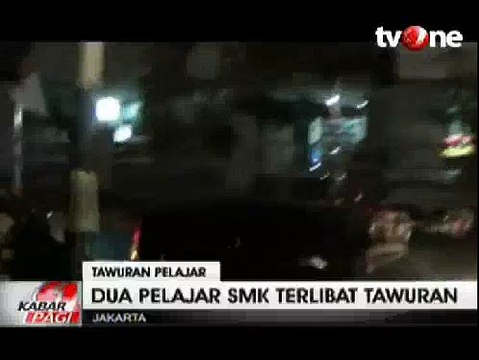 Dua Kelompok Pelajar SMK Tawuran di Matraman