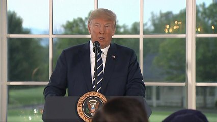 트럼프 "北, 합의 잘 지키고 있어...핵 폐기 진전" / YTN