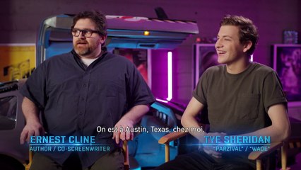 REady Player One  : Ernest Cline & Tye Sheridan parlent DeLorean