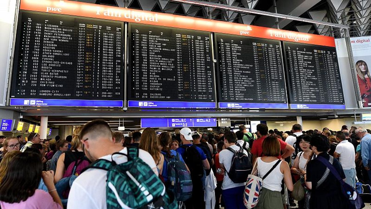 Flughafen Frankfurt: auch heute Verzögerungen