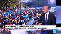 Argentina abortion bill: local media predicts Senate more likely to reject proposed legalisation